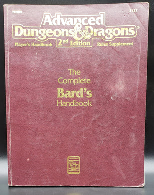 The Complete Bard's Handbook (Advanced Dungeons & Dragons, 2nd Edition, Player's Handbook Rules Supplement)