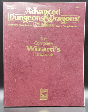 The Complete Wizard's Handbook (Advanced Dungeons & Dragons, 2nd Edition, Player's Handbook Rules Supplement)