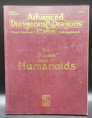 The Complete Book of Humanoids (Advanced Dungeons & Dragons)