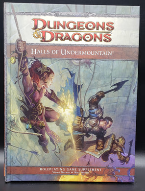 Halls of Undermountain: Dungeons & Dragons 4E Supplement