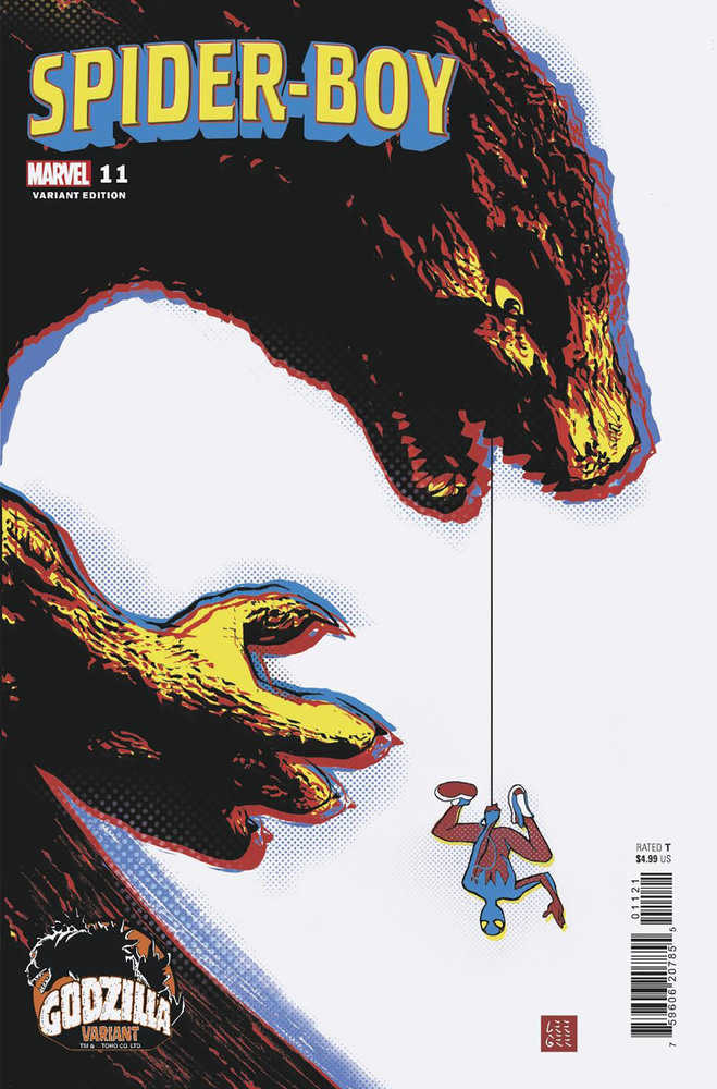 Spider-Boy #11 Lee Garbett Godzilla Variant