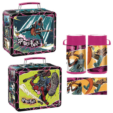 Sdcc 2024 Tin Titans Spider Punk Previews Exclusive Lunch Box