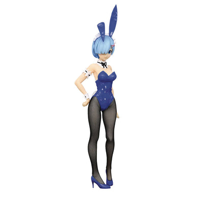 Re Zero Bicute Bunnies Rem Blue Color Figure