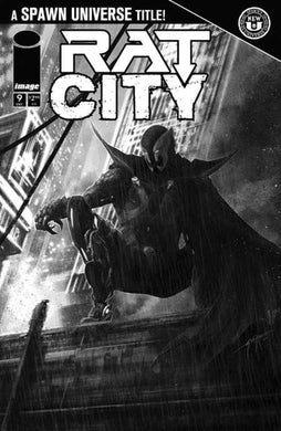 Spawn Rat City #9 Cover C Seth Adams Black & White Variant