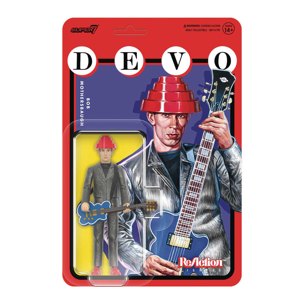 Devo Reaction Wv4 Bob Mothersbaugh 3-3/4in Action Figure