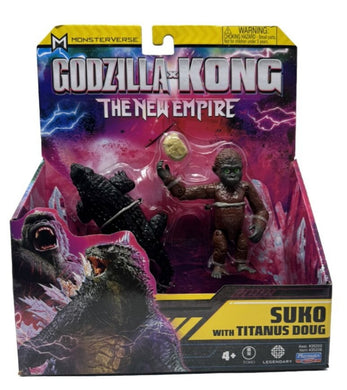 Godzilla X Kong: 6  Suko Figure with Titanus Doug Action Figure