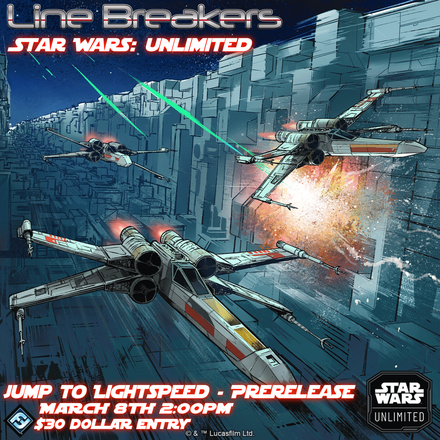 Star Wars: Unlimited - Jump to Lightspeed - Prerelease EVENT