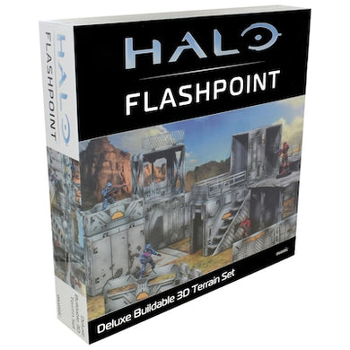 Halo: Flashpoint - Deluxe Buildable 3D Terrain Set