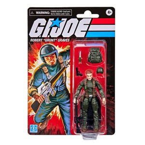 2021 Hasbro GI Joe Retro 3.75" Robert "Grunt" Graves Action Figure