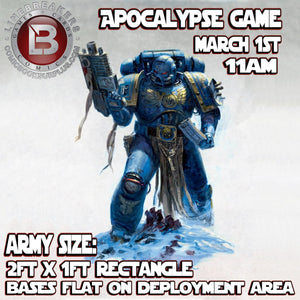 WARHAMMER 40K Apocalypse*