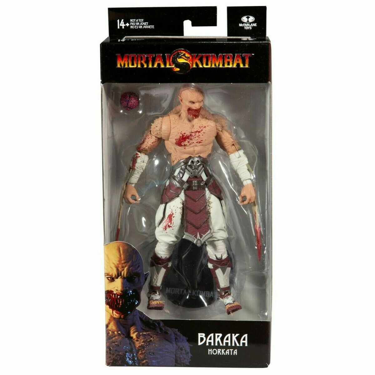 McFarlane Toys Mortal Kombat 11 Series 4 Baraka Action Figure [Bloody]