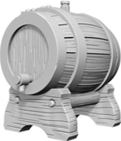 WizKids Deep Cuts Unpainted Miniatures: W2 Keg Barrels - Linebreakers