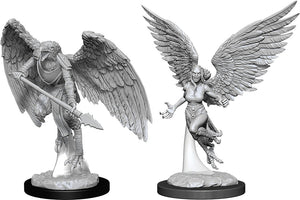 Dungeons & Dragons Nolzur`s Marvelous Unpainted Miniatures: W11 Harpy & Arakocra - Linebreakers