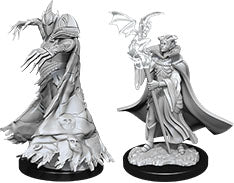 Pathfinder Deep Cuts Unpainted Miniatures: W12 Cultist & Devil - Linebreakers