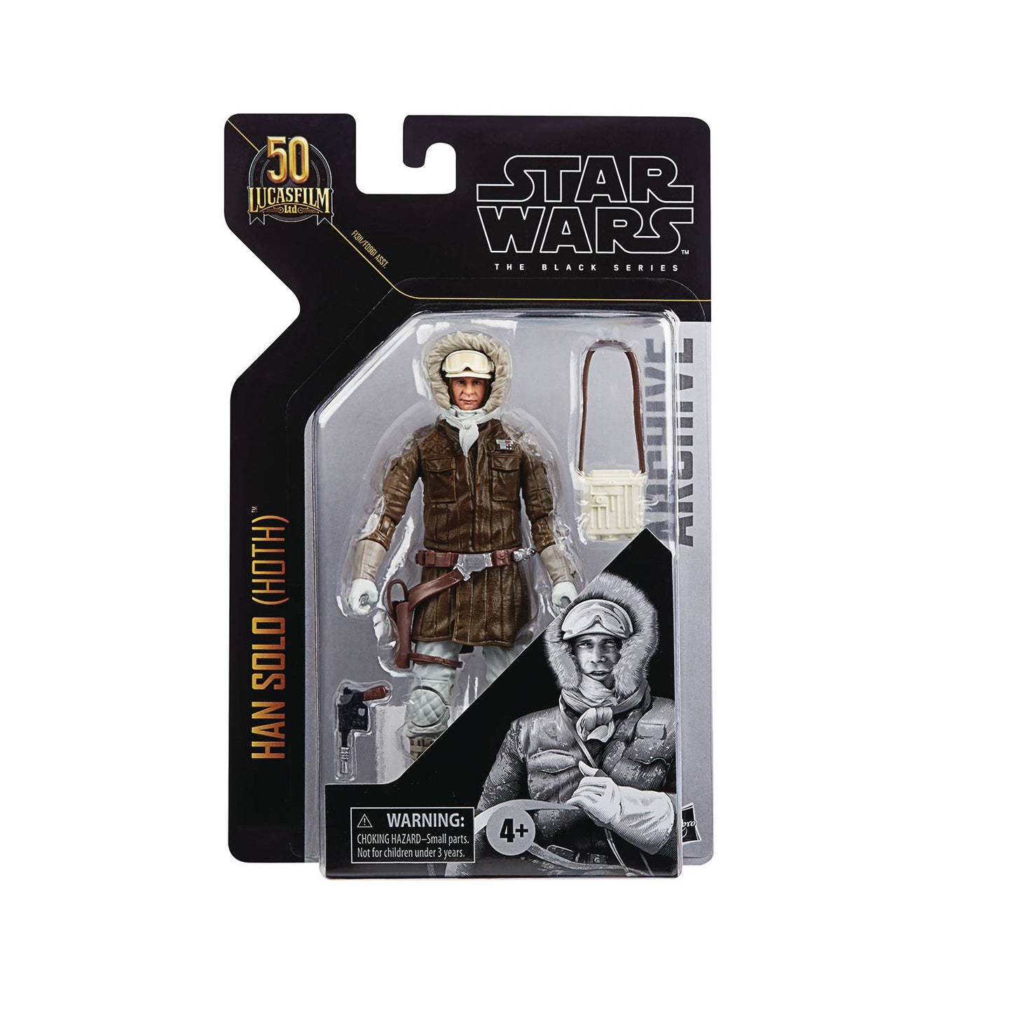 SW BLACK ARCHIVES 6IN HOTH HAN SOLO AF - Linebreakers