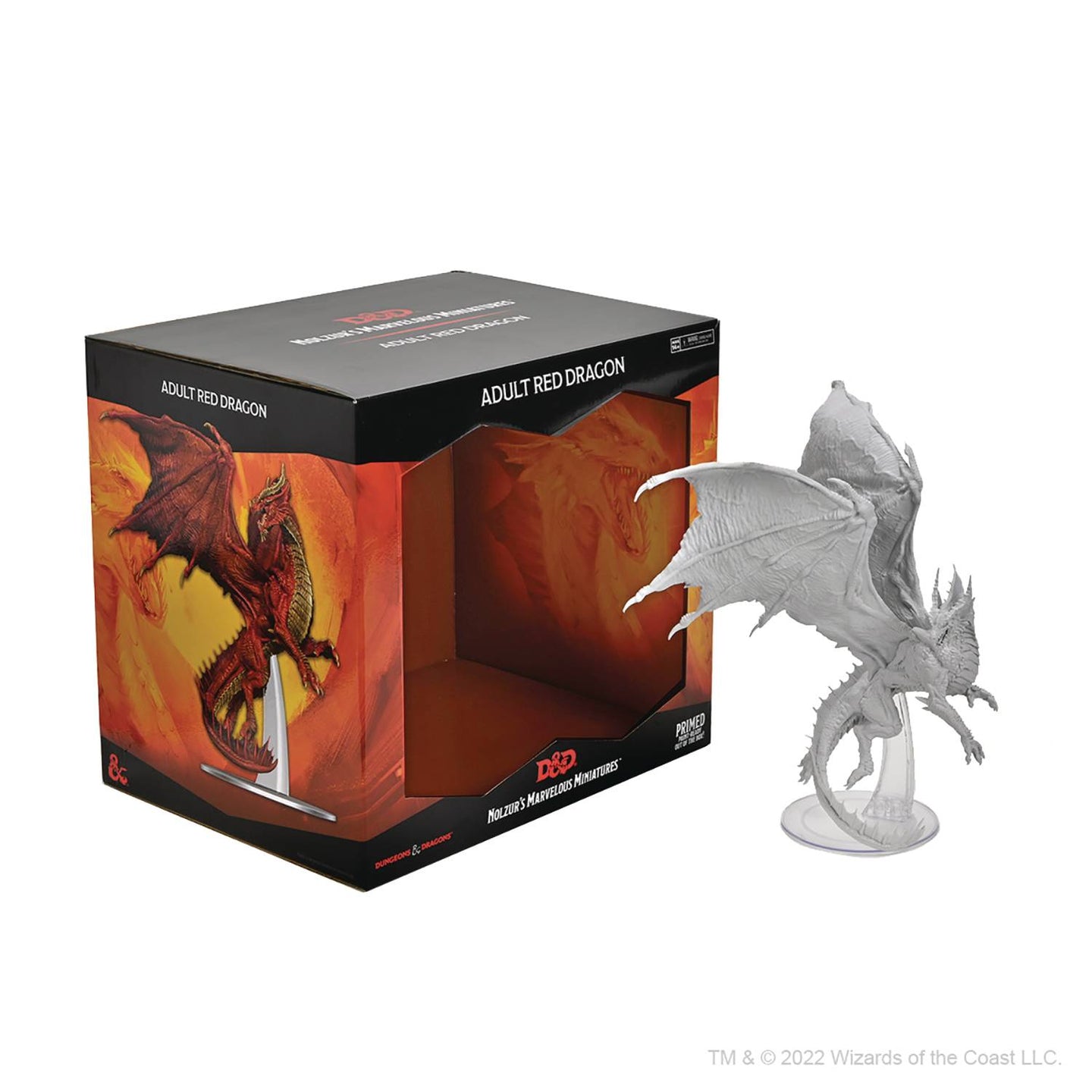 Dungeons & Dragons Nolzur`s Marvelous Unpainted Miniatures: Adult Red Dragon