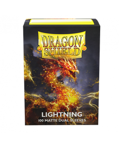 Dragon Shield: Matte Sleeves - Lightning Dual Matte