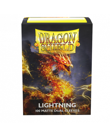 Dragon Shield: Matte Sleeves - Lightning Dual Matte